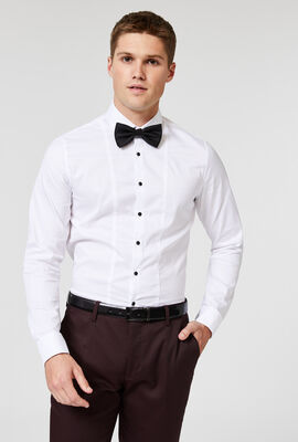 Gersone Long Sleeve Shirt, White, hi-res